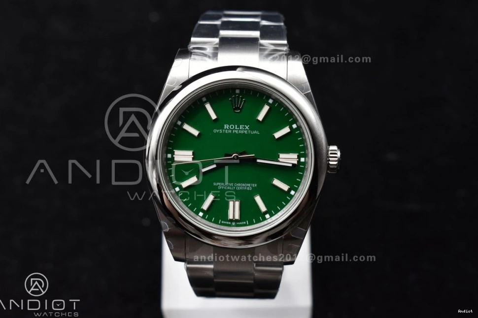 Steel Perpetual 1:1 Edition 41mm 904L Best Oyster DIWF A3230 Dial 124300 Green 0305